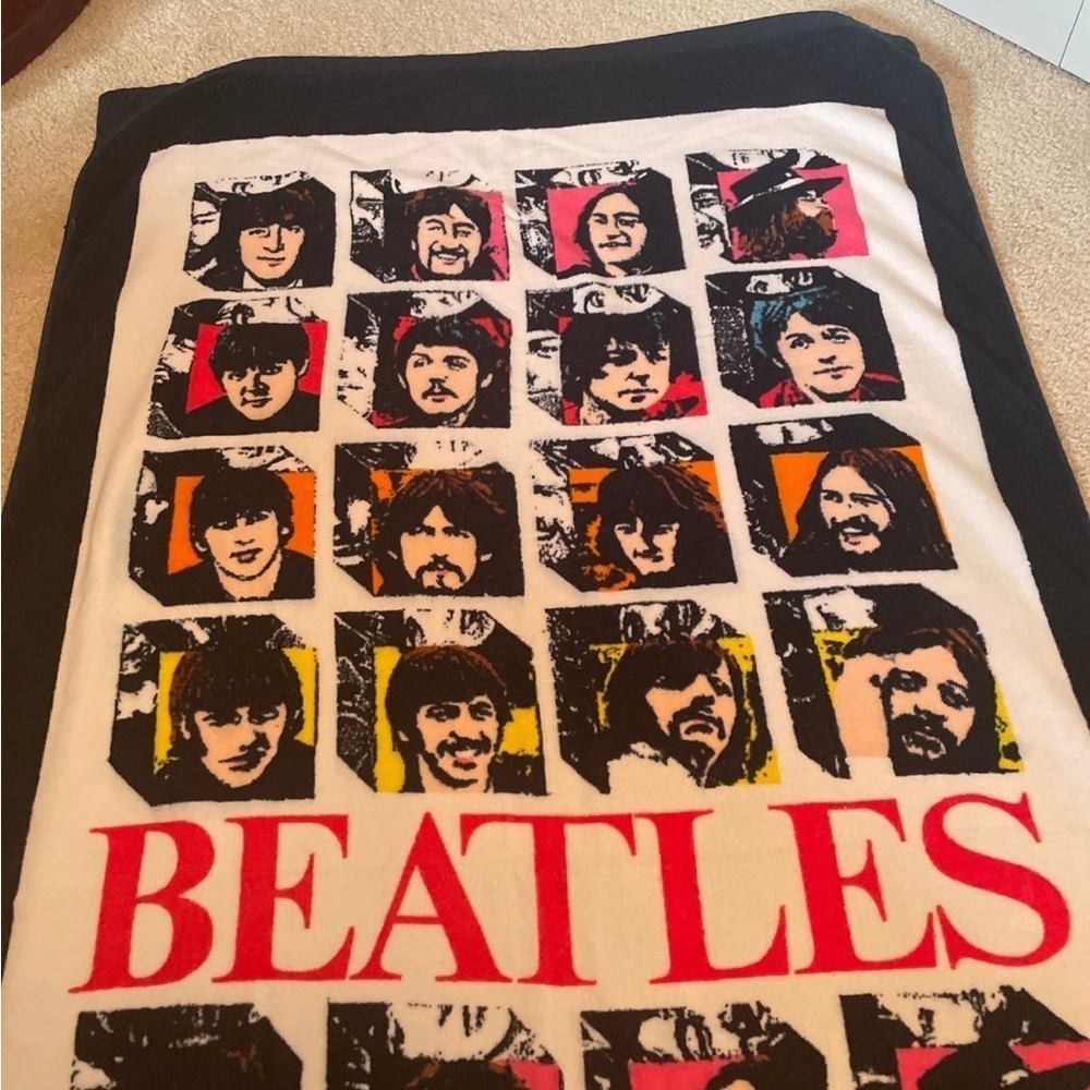 The Beatles Vintage Beach Towel